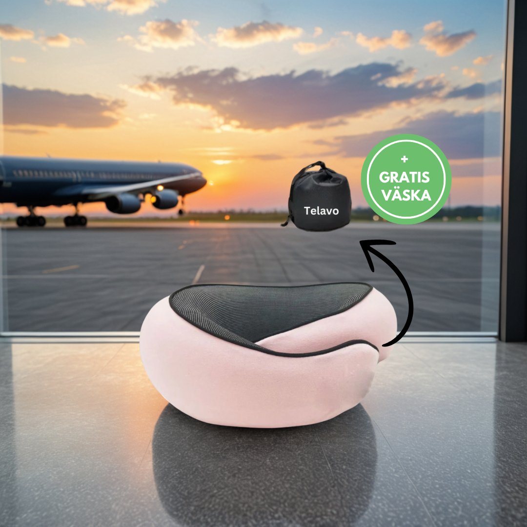 RelaxEase | Ergonomisk Nackkudde för Bekväma Resor & Smärtfria Dagar ✈️