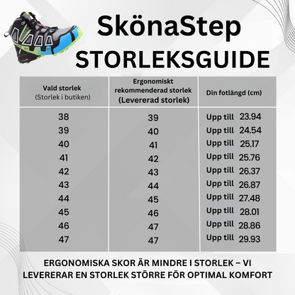 SkönaStep | Gå Smärtfritt med Svensk Komfort & Stabilitet