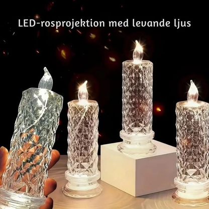 GlowLite (4 st.) | Skapa magi med kristallklart ljus